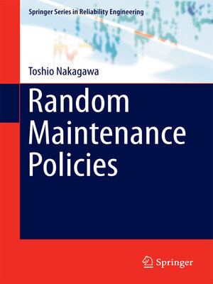 cover image of Random Maintenance Policies